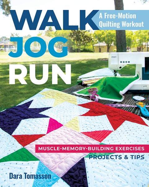 Walk, Jog, Run: A Free-Motion Quilting Workout - FULL INSTANT DOWNLOAD | PDF DOCX EPUB