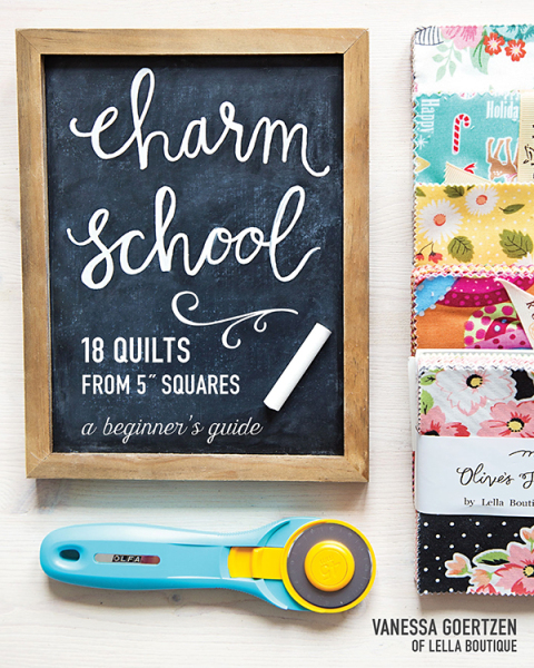 Charm School: 18 Quilts from 5" Squares: A Beginner's Guide - FULL INSTANT DOWNLOAD | PDF DOCX EPUB