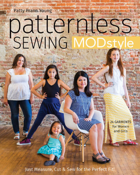 Patternless Sewing Mod Style: Just Measure, Cut & Sew for the Perfect Fit! - 24 Garments for Women and Girls - FULL INSTANT DOWNLOAD | PDF DOCX EPUB