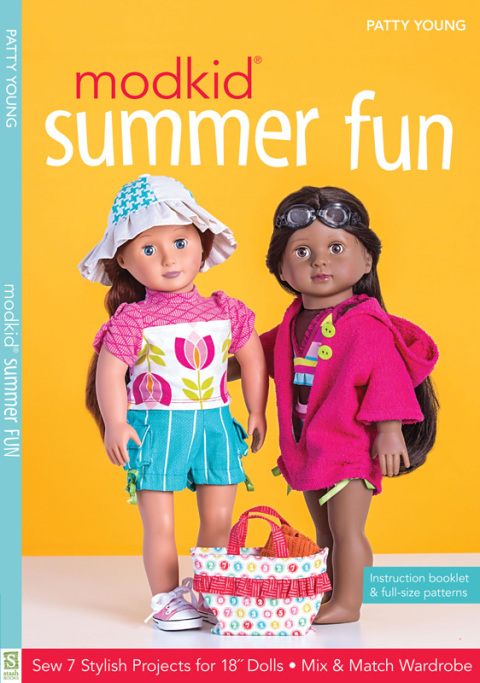MODKID Summer Fun: Sew 7 Stylish Projects for 18" Dolls, Mix & Match Wardrobe - FULL INSTANT DOWNLOAD | PDF DOCX EPUB