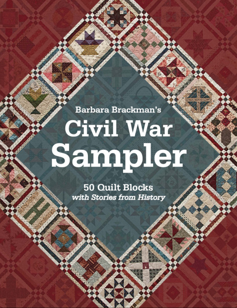 Barbara Brackman's Civil War Sampler: 50 Quilt Blocks with Stories from History - FULL INSTANT DOWNLOAD | PDF DOCX EPUB