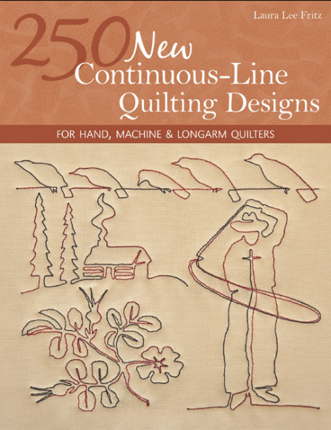 250 New Continuous-Line Quilting Designs: For Hand, Machine & Longarm Quilters - FULL INSTANT DOWNLOAD | PDF DOCX EPUB
