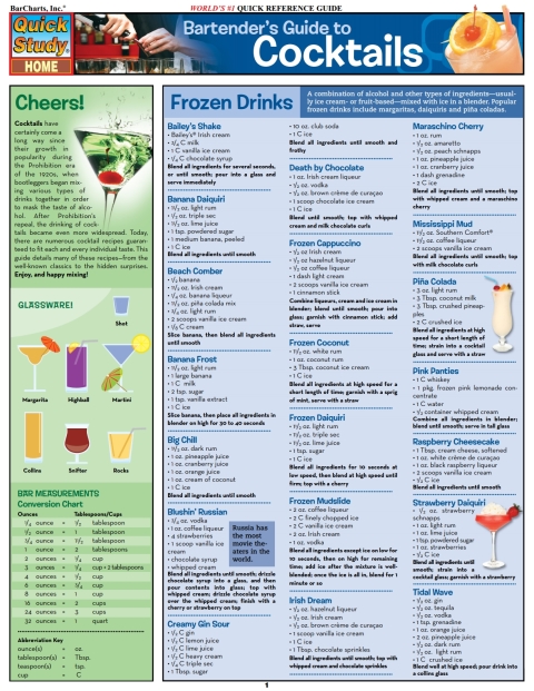 Bartender's Guide To Cocktails - FULL INSTANT DOWNLOAD | PDF DOCX EPUB