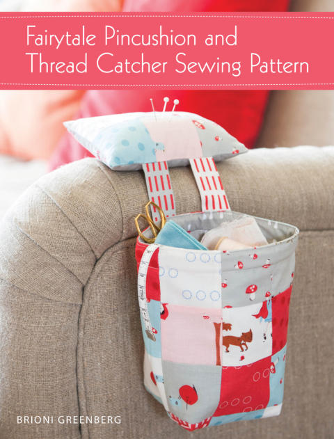 Fairytale Pincushion and Thread Catcher Sewing Pattern - FULL INSTANT DOWNLOAD | PDF DOCX EPUB
