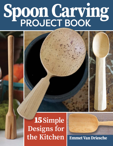 Spoon Carving Project Book: 15 Simple Designs for the Kitchen - FULL INSTANT DOWNLOAD | PDF DOCX EPUB