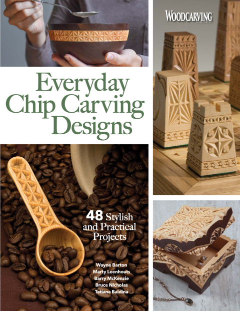 Everyday Chip Carving Designs: 48 Stylish and Practical Projects - FULL INSTANT DOWNLOAD | PDF DOCX EPUB