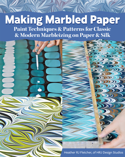 Making Marbled Paper: Modern Marbleizing Techniques and Patterns - FULL INSTANT DOWNLOAD | PDF DOCX EPUB