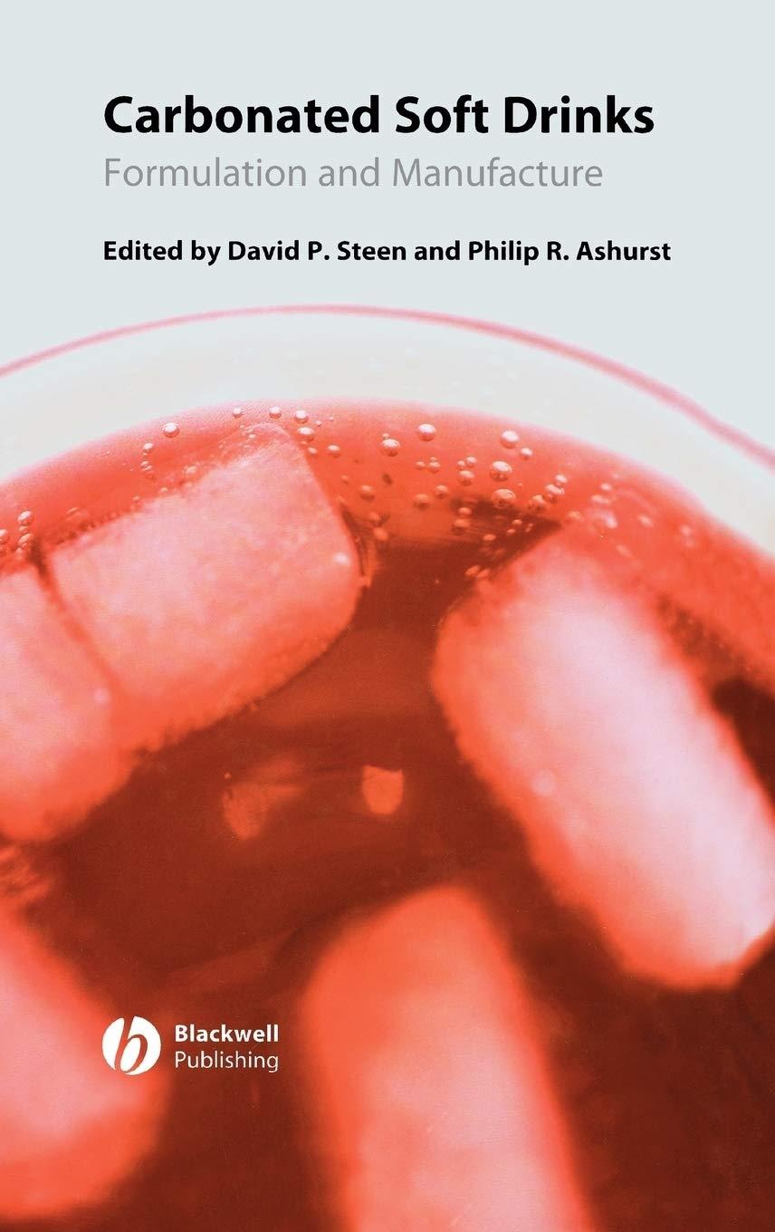 Carbonated Soft Drinks: Formulation and Manufacture: Formulation and Manufacture, 1st Edition - FULL INSTANT DOWNLOAD | PDF DOCX EPUB