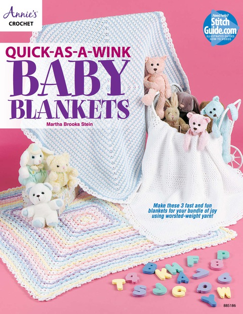 Quick-as-a-Wink Baby Blankets - FULL INSTANT DOWNLOAD | PDF DOCX EPUB