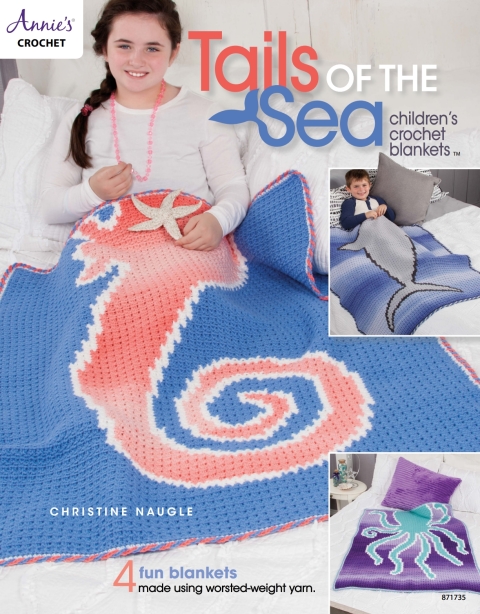 Tails of the Sea: Children's Crochet Blankets, 1st Edition - FULL INSTANT DOWNLOAD | PDF DOCX EPUB