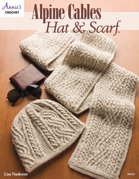 Alpine Cables Hat & Scarf, 1st Edition - FULL INSTANT DOWNLOAD | PDF DOCX EPUB
