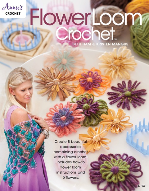 Flower Loom Crochet, 1st Edition - FULL INSTANT DOWNLOAD | PDF DOCX EPUB