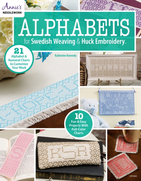 Alphabets for Swedish Weaving & Huck Embroidery, 1st Edition - FULL INSTANT DOWNLOAD | PDF DOCX EPUB