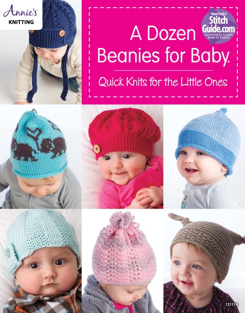 A Dozen Beanies for Baby: Quick Knits for the Little Ones - FULL INSTANT DOWNLOAD | PDF DOCX EPUB