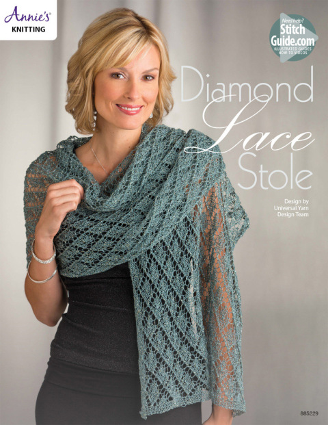 Diamond Lace Stole - FULL INSTANT DOWNLOAD | PDF DOCX EPUB