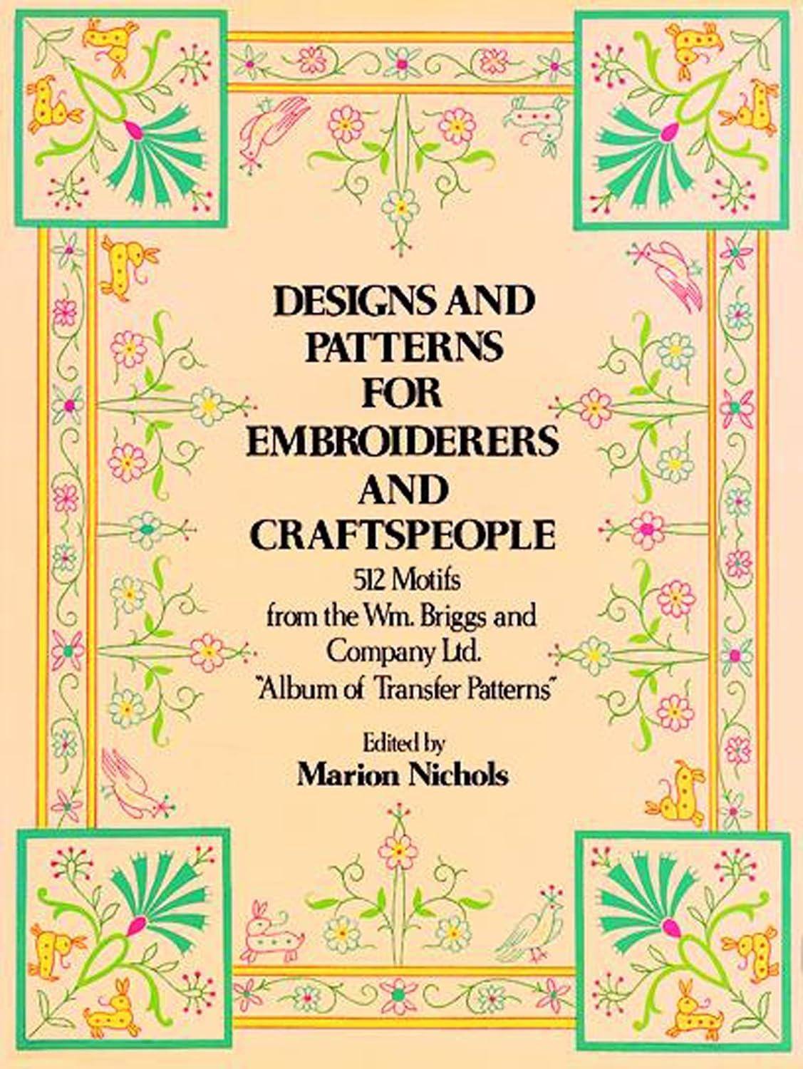 Designs and Patterns for Embroiderers and Craftspeople - FULL INSTANT DOWNLOAD | PDF DOCX EPUB