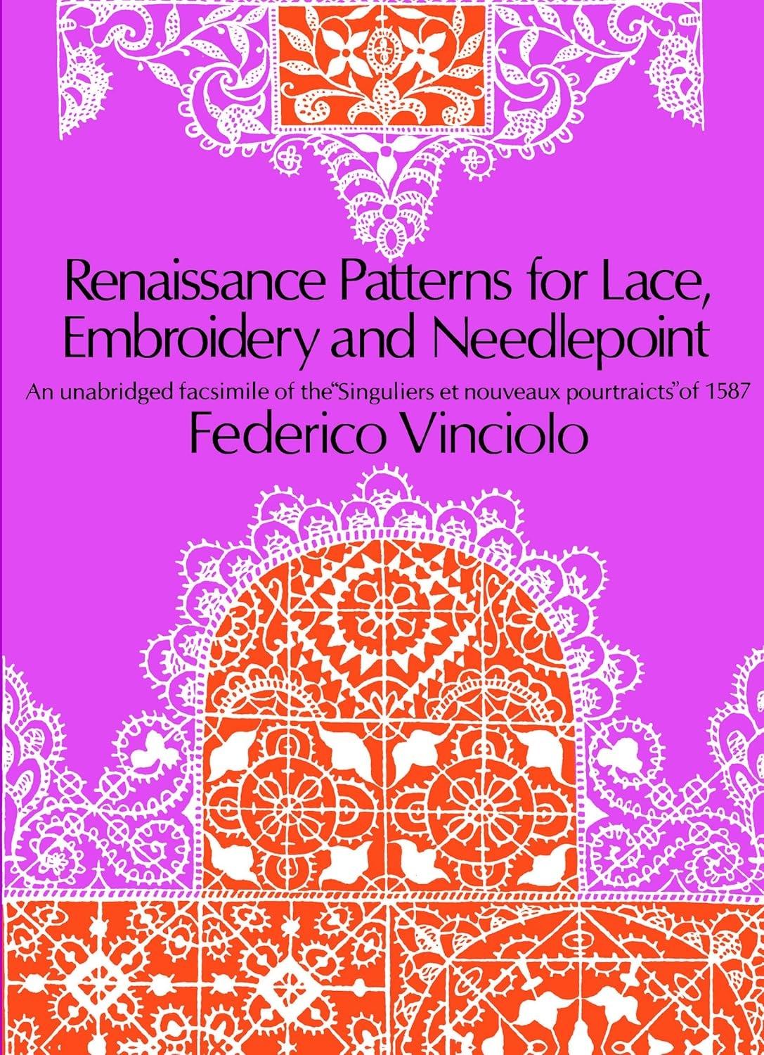 Renaissance Patterns for Lace, Embroidery and Needlepoint - FULL INSTANT DOWNLOAD | PDF DOCX EPUB