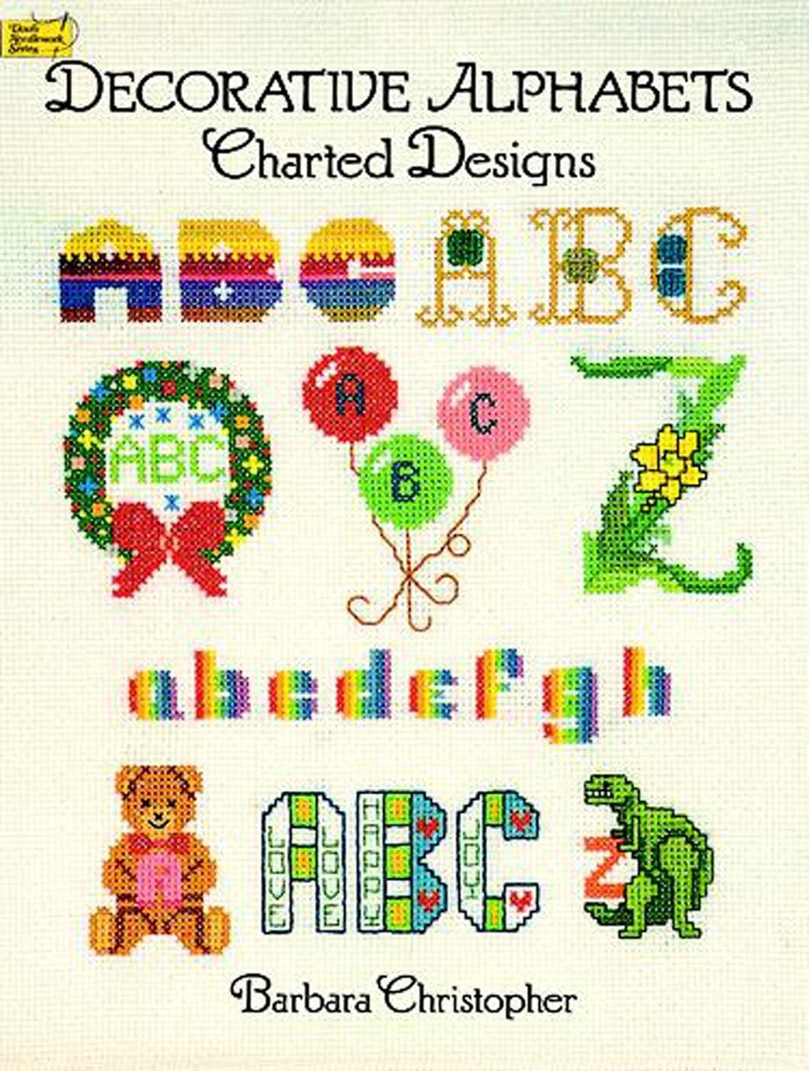 Decorative Alphabets Charted Designs - FULL INSTANT DOWNLOAD | PDF DOCX EPUB
