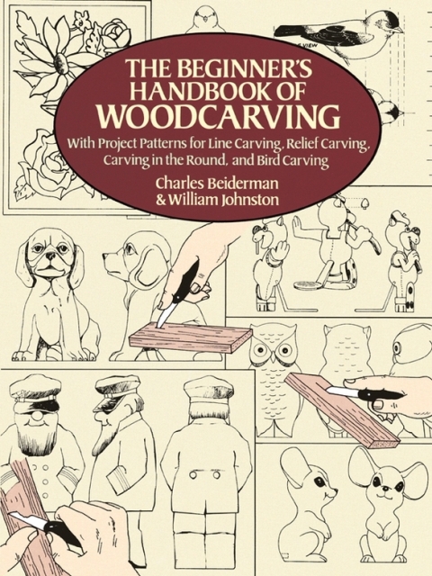 The Beginner's Handbook of Woodcarving: With Project Patterns for Line Carving, Relief Carving, Carving in the Round, and Bird Carving - FULL INSTANT DOWNLOAD | PDF DOCX EPUB