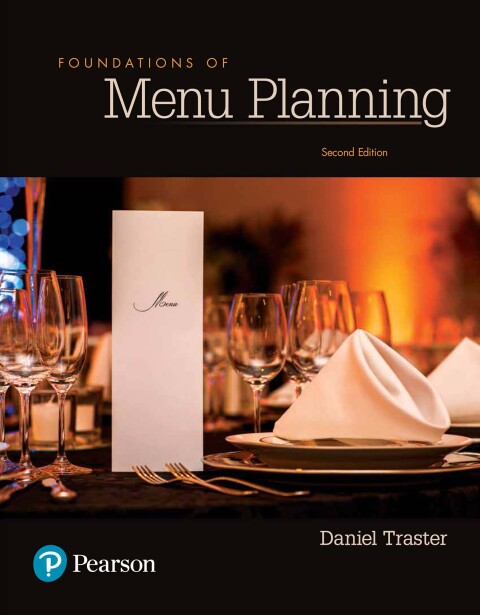 Foundations of Menu Planning, 2nd Edition - FULL INSTANT DOWNLOAD | PDF DOCX EPUB