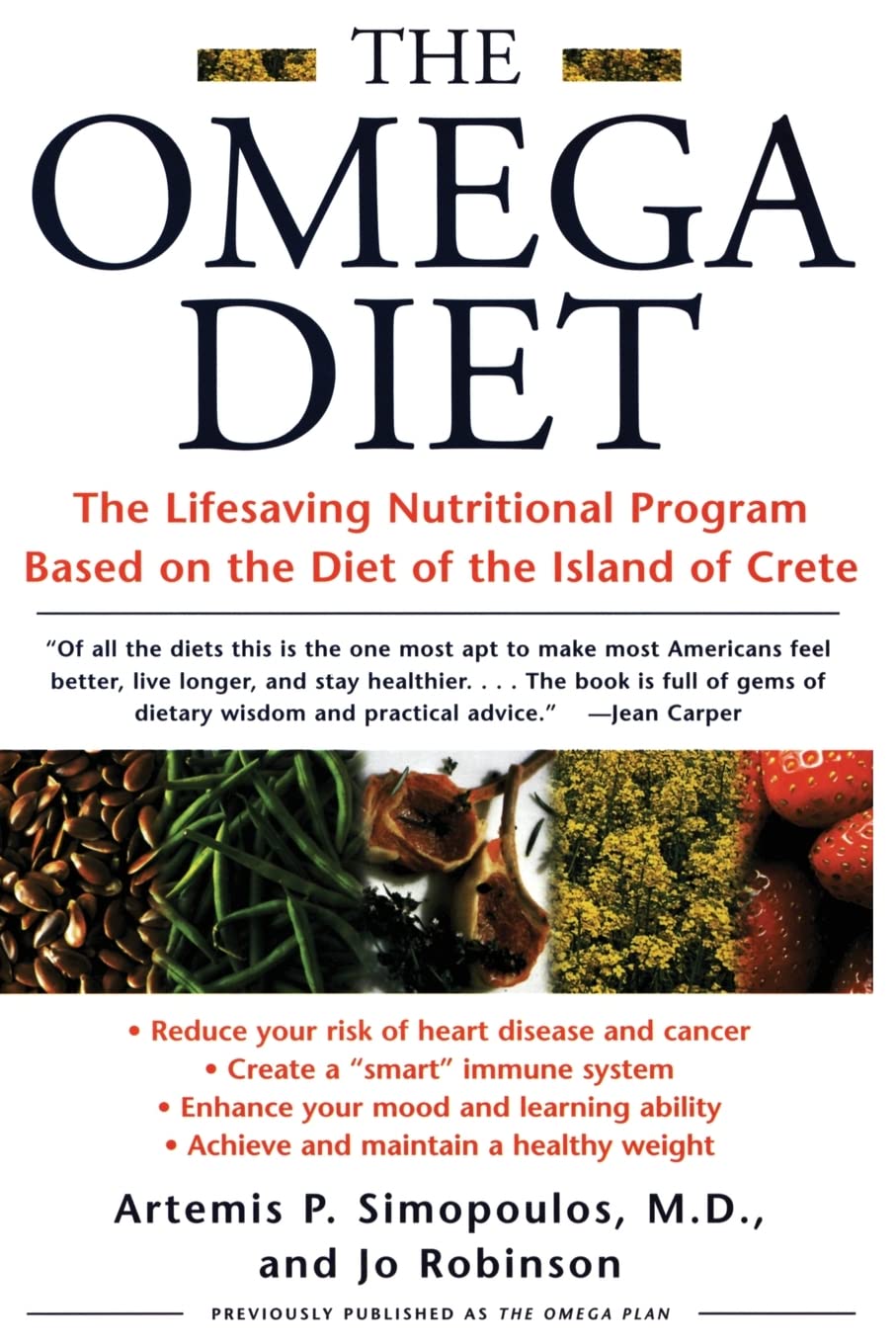 The Omega Diet: The Lifesaving Nutritional Program Based on the Diet of the Island of Crete - FULL INSTANT DOWNLOAD | PDF DOCX EPUB