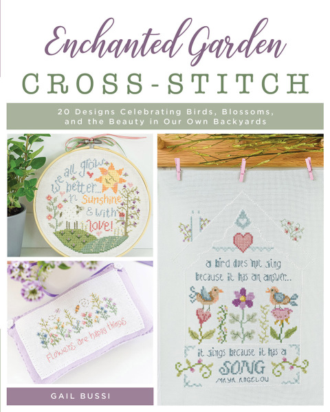 Enchanted Garden Cross-Stitch: 20 Designs Celebrating Birds, Blossoms, and the Beauty in Our Own Backyards - FULL INSTANT DOWNLOAD | PDF DOCX EPUB