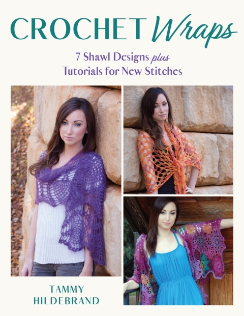 Crochet Wraps: 7 Shawl Designs plus Tutorials for New Stitches - FULL INSTANT DOWNLOAD | PDF DOCX EPUB