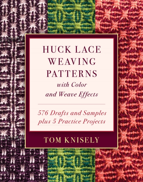 Huck Lace Weaving Patterns with Color and Weave Effects: 576 Drafts and Samples plus 5 Practice Projects - FULL INSTANT DOWNLOAD | PDF DOCX EPUB