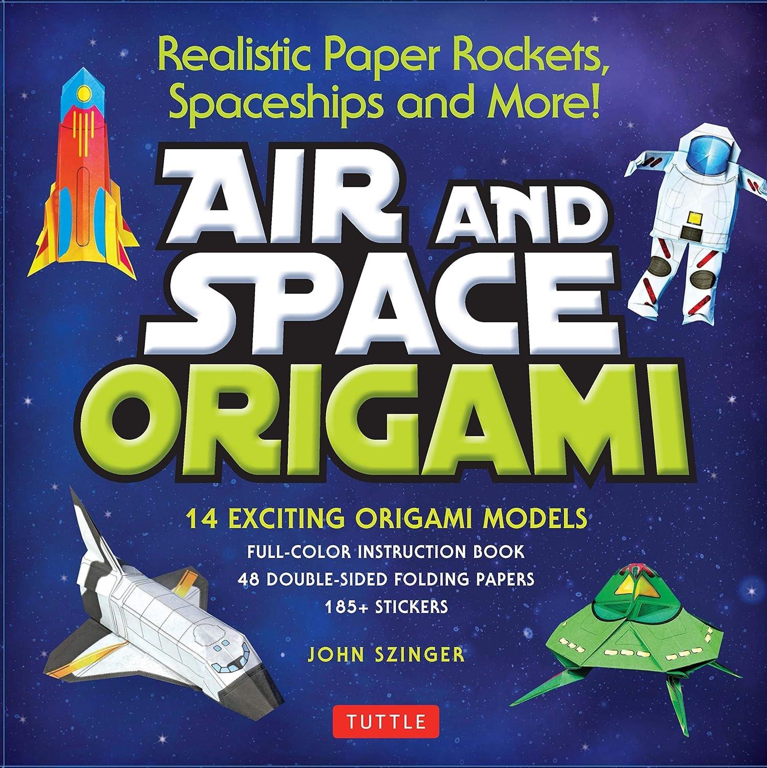 Air and Space Origami Ebook: Paper Rockets, Airplanes, Spaceships and More! [Origami eBook] - FULL INSTANT DOWNLOAD | PDF DOCX EPUB
