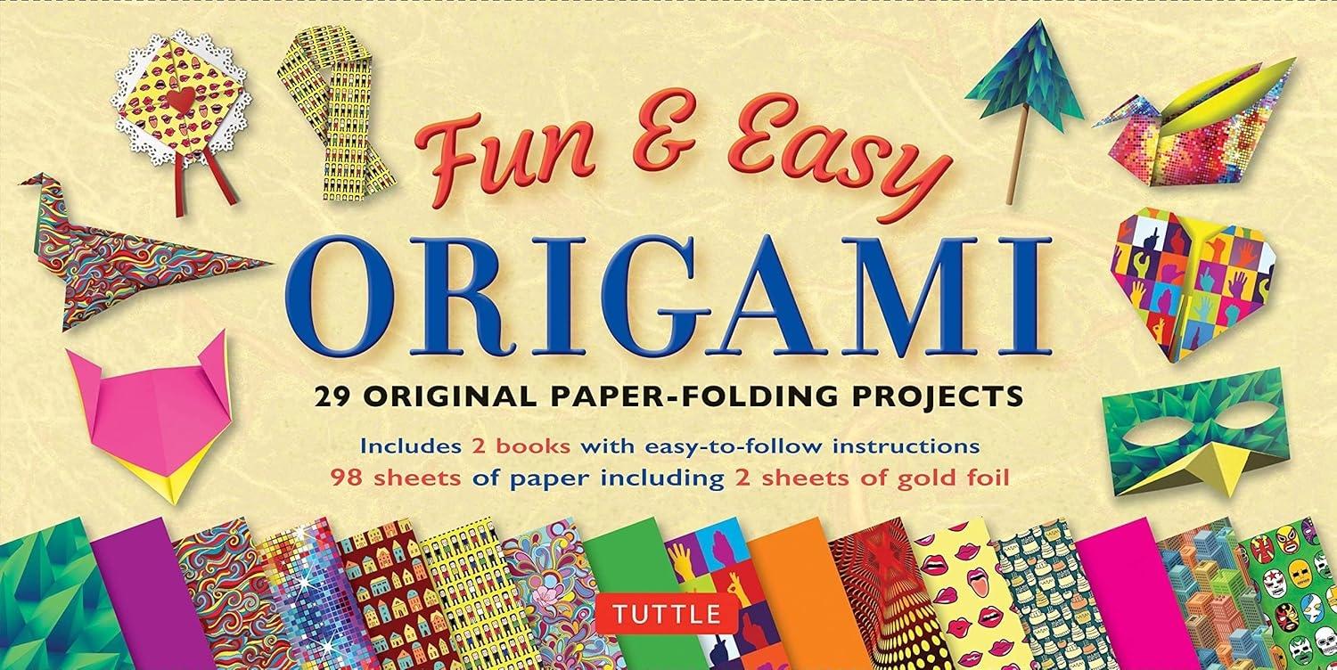 Fun & Easy Origami: 29 Original Paper-folding Projects: Includes Origami Book with Instructions and Downloadable Materials - FULL INSTANT DOWNLOAD | PDF DOCX EPUB