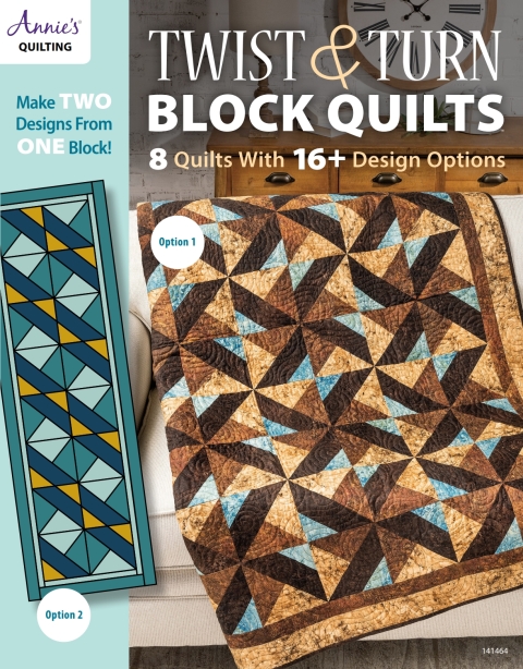 Twist & Turn Block Quilts - FULL INSTANT DOWNLOAD | PDF DOCX EPUB