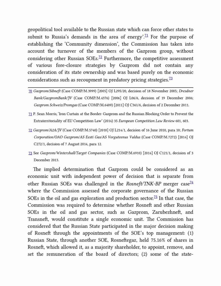 Chinese State Owned Enterprises and EU Merger Control, 1st Edition ...