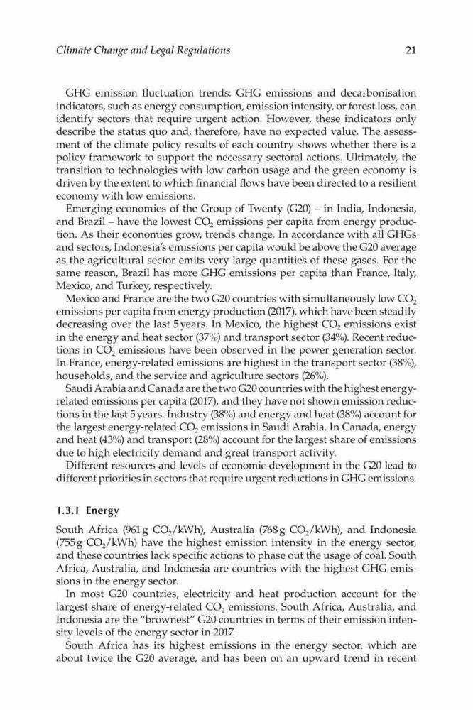 Climate Change and Sustainable Development: Mitigation and Adaptation ...