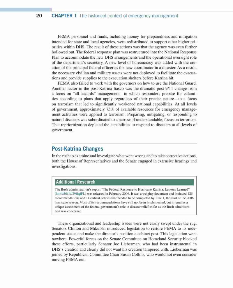 Introduction to Emergency Management, 7th Edition – FULL INSTANT DOWNLOAD | PDF DOCX EPUB ...