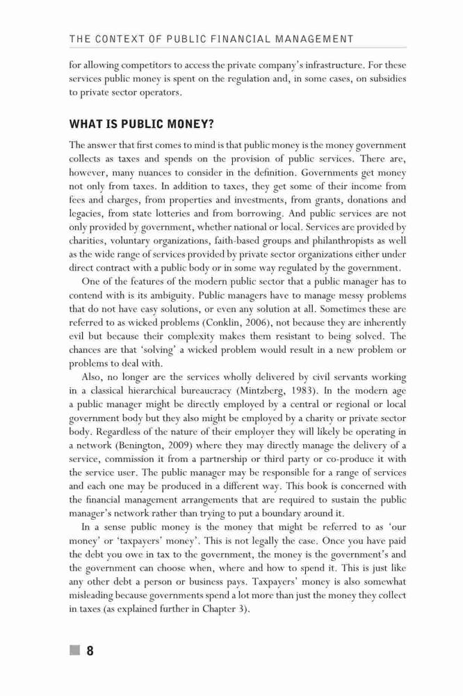Financial Management and Accounting in the Public Sector, 3rd Edition ...
