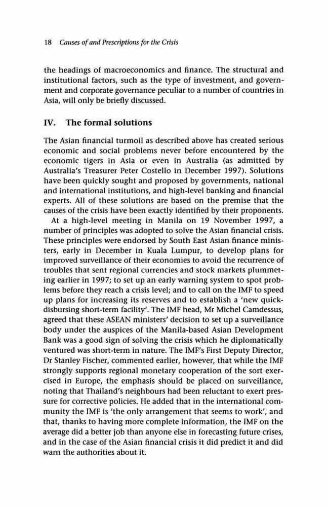 The Causes and Impact of the Asian Financial Crisis – FULL INSTANT ...