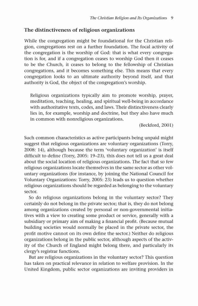 Managing Religion: The Management of Christian Religious and Faith ...