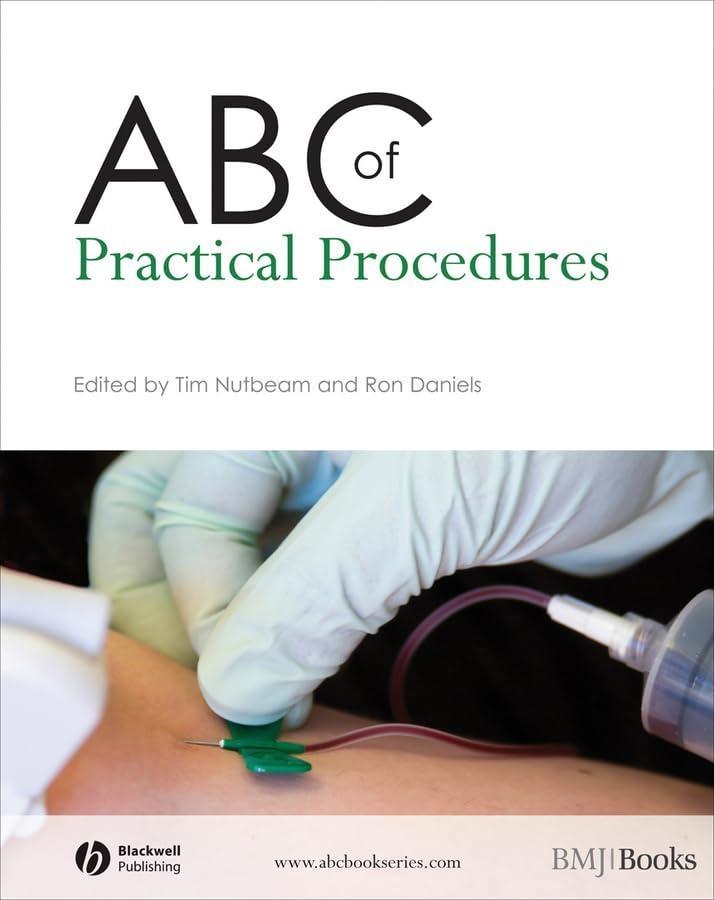 ABC of Practical Procedures, 1st Edition - FULL INSTANT DOWNLOAD | PDF DOCX EPUB
