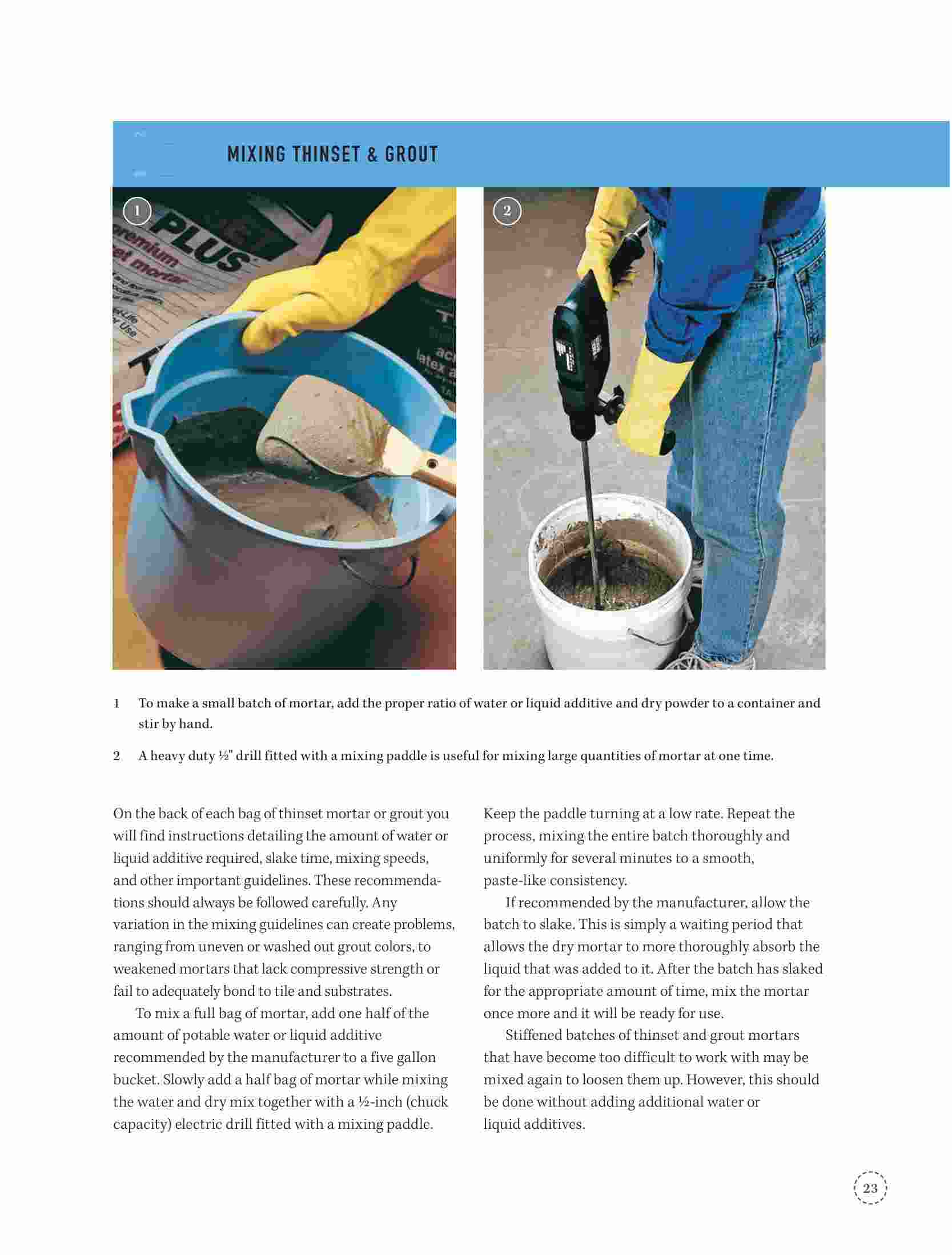 HomeSkills: Ceramic Tile: How to Install Ceramic Tile for Your Floors