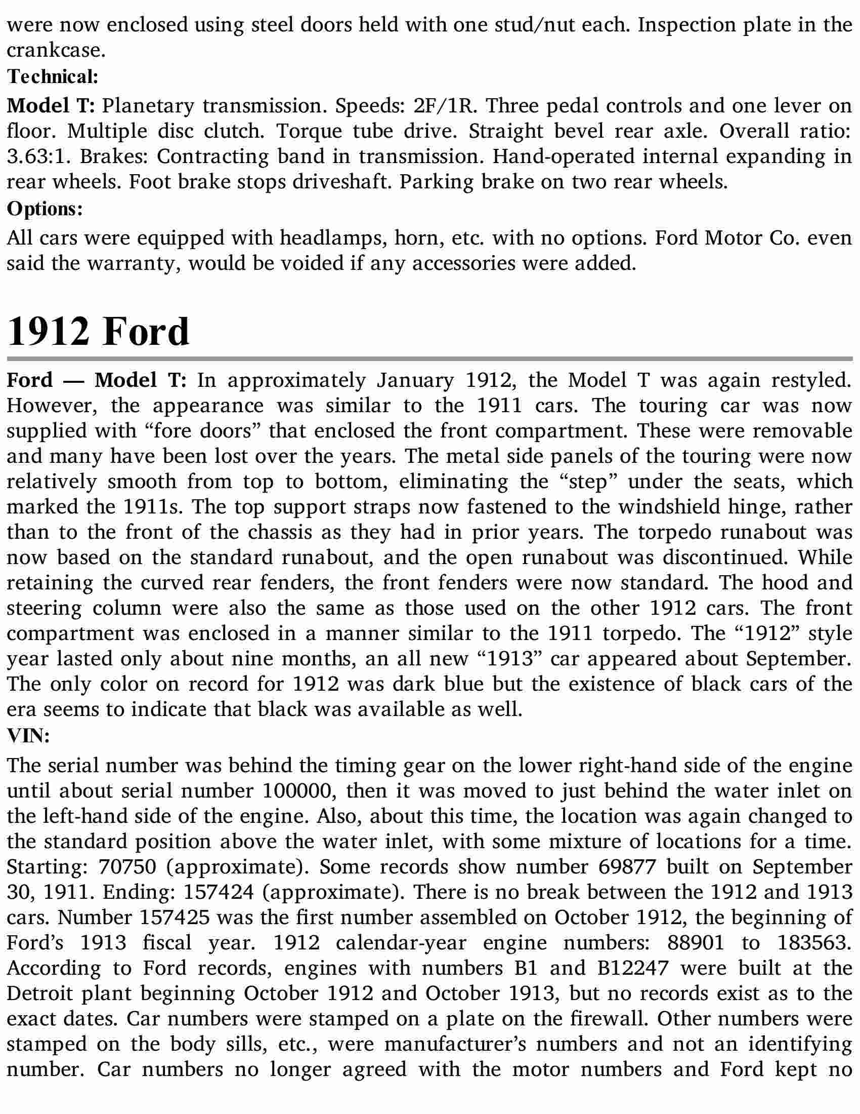 Standard Catalog of Ford, 19032002 100 Years of History, Photos