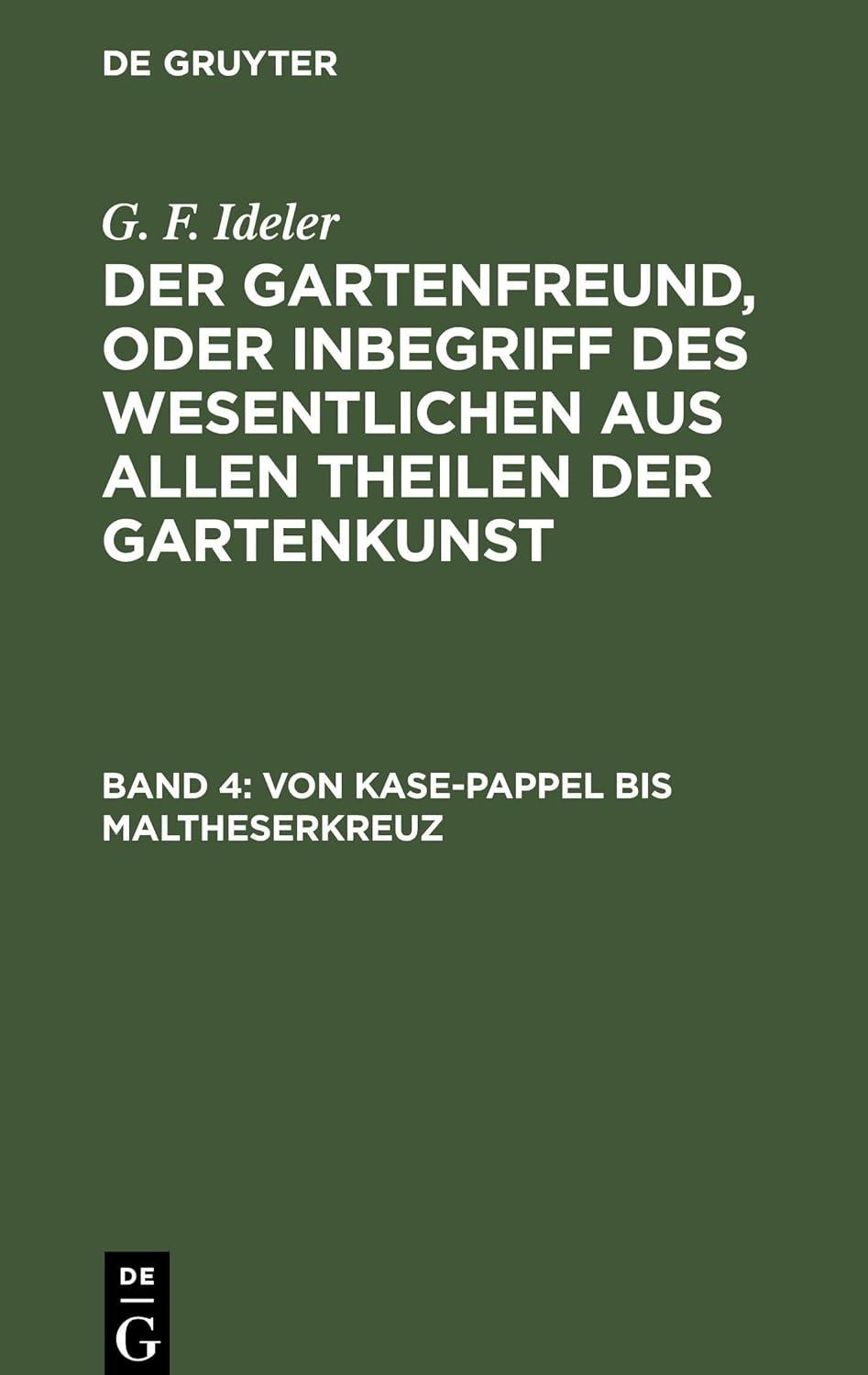 Von Kase-Pappel bis Maltheserkreuz, 1st Edition - FULL INSTANT DOWNLOAD | PDF DOCX EPUB