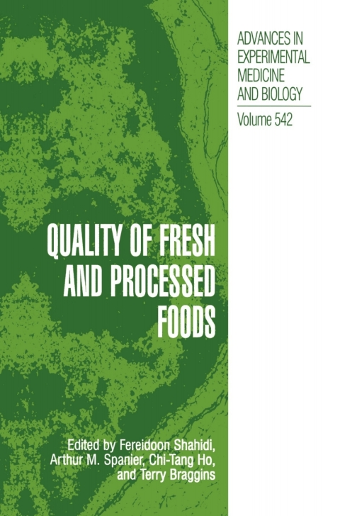 Quality of Fresh and Processed Foods, 1st Edition - FULL INSTANT DOWNLOAD | PDF DOCX EPUB