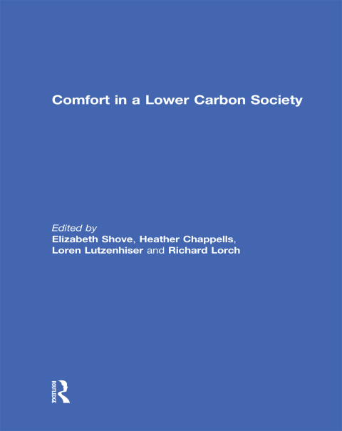 Comfort in a Lower Carbon Society, 1st Edition - FULL INSTANT DOWNLOAD | PDF DOCX EPUB