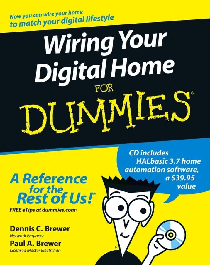 Wiring Your Digital Home For Dummies, 1st Edition - FULL INSTANT DOWNLOAD | PDF DOCX EPUB