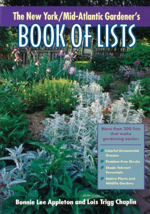 New York/Mid-Atlantic Gardener's Book of Lists - FULL INSTANT DOWNLOAD | PDF DOCX EPUB