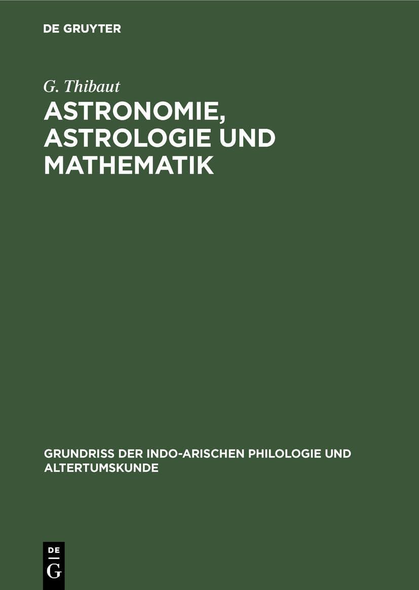 Astronomie, Astrologie und Mathematik, 1st Edition - FULL INSTANT DOWNLOAD | PDF DOCX EPUB
