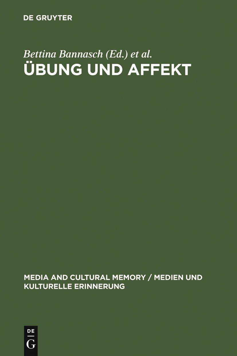 Übung und Affekt: Formen des Körpergedächtnisses, 1st Edition - FULL INSTANT DOWNLOAD | PDF DOCX EPUB