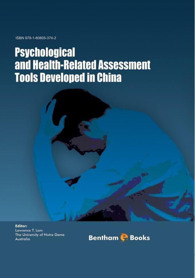 Psychological and Health-Related Assessment Tools Developed in China, 1st Edition - FULL INSTANT DOWNLOAD | PDF DOCX EPUB