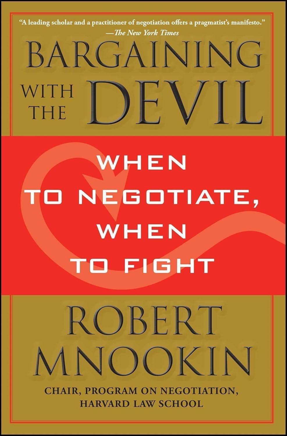 Bargaining with the Devil: When to Negotiate, When to Fight - FULL INSTANT DOWNLOAD | PDF DOCX EPUB