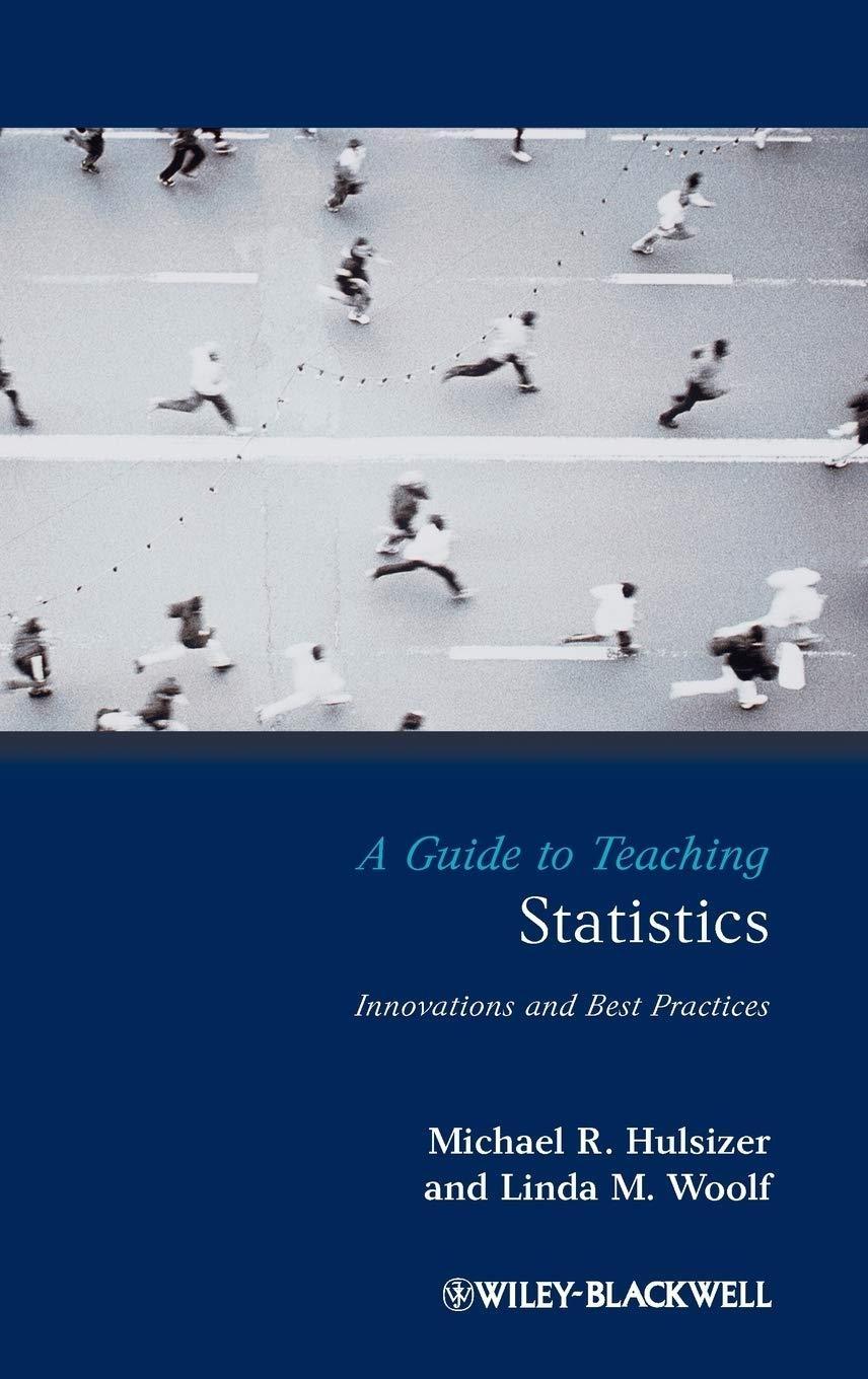 A Guide to Teaching Statistics: Innovations and Best Practices: Innovations and Best Practices, 1st Edition - FULL INSTANT DOWNLOAD | PDF DOCX EPUB